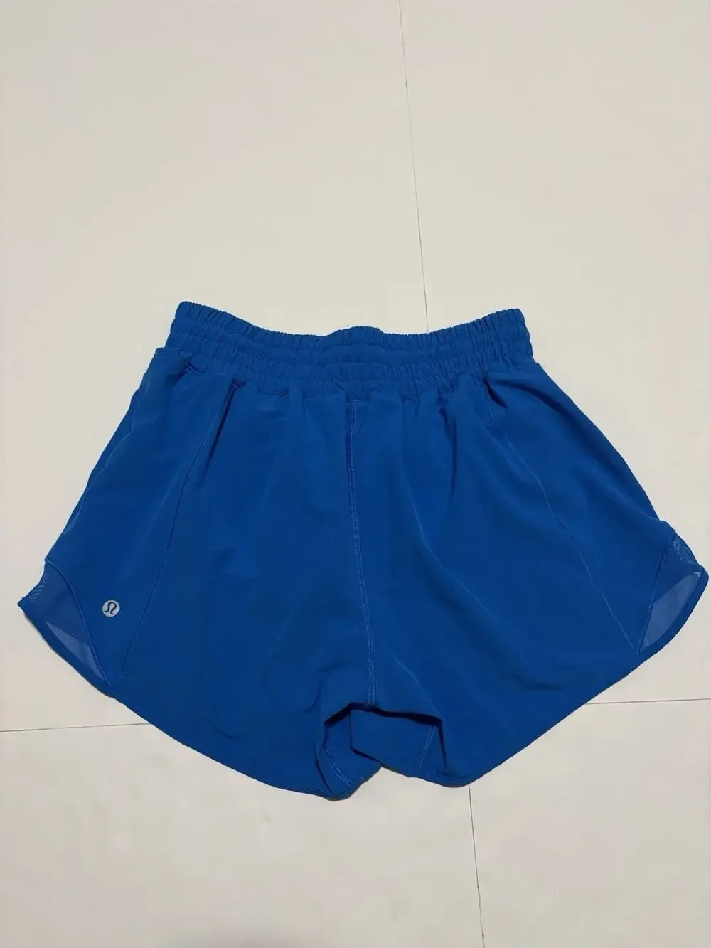 Lululemon Speed Up Running Shorts Women’s Size 6 Blue Lined Athletic Activewear